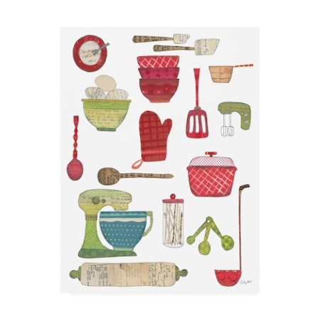 Courtney Prahl 'Cool Kitchen III' Canvas Art,24x32